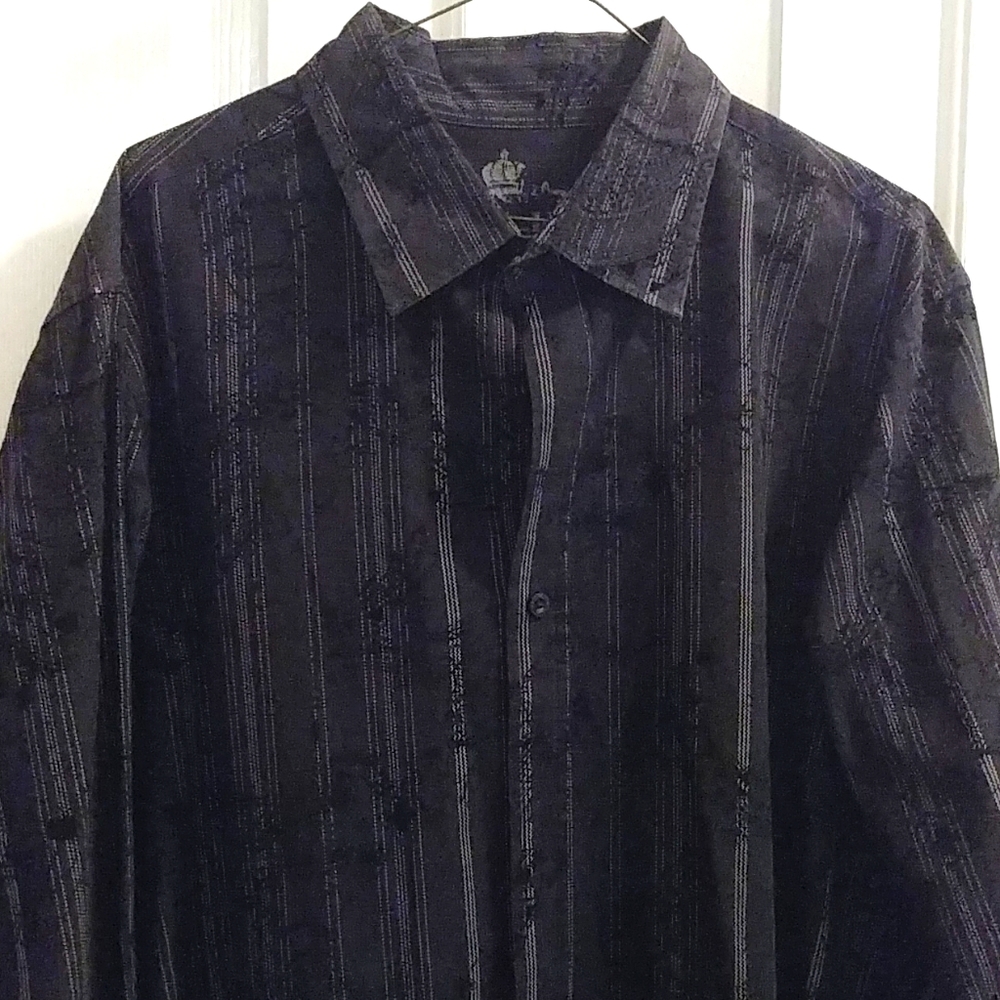 Men's XL Black dress shirt